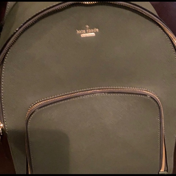 Kate Spade Olive green backpack